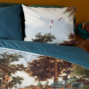 Bedding House | Voyage Green Cotton | Quilt Cover Set | Queen