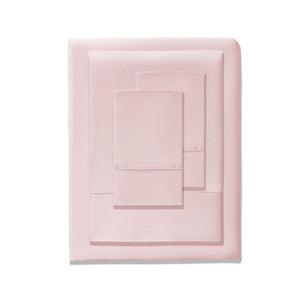400TC Blush Bamboo Cotton Mega/Super Sheet Set | 50cm Wall | Queen