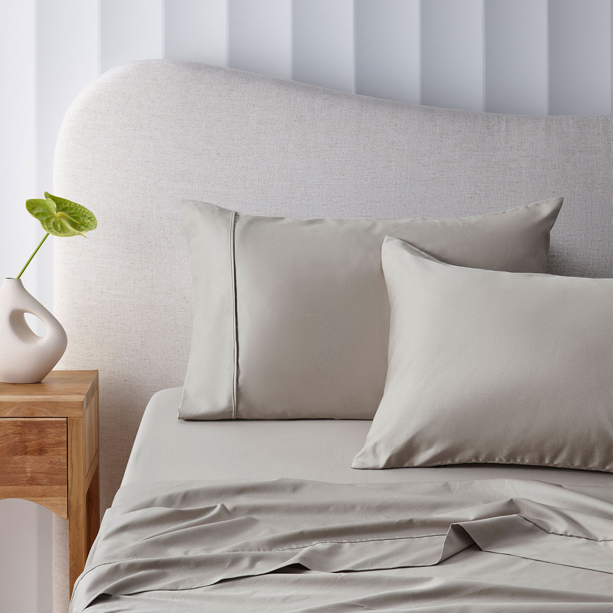 400TC Stone Bamboo Cotton Mega/Super Sheet Set | 50cm Wall | Super King