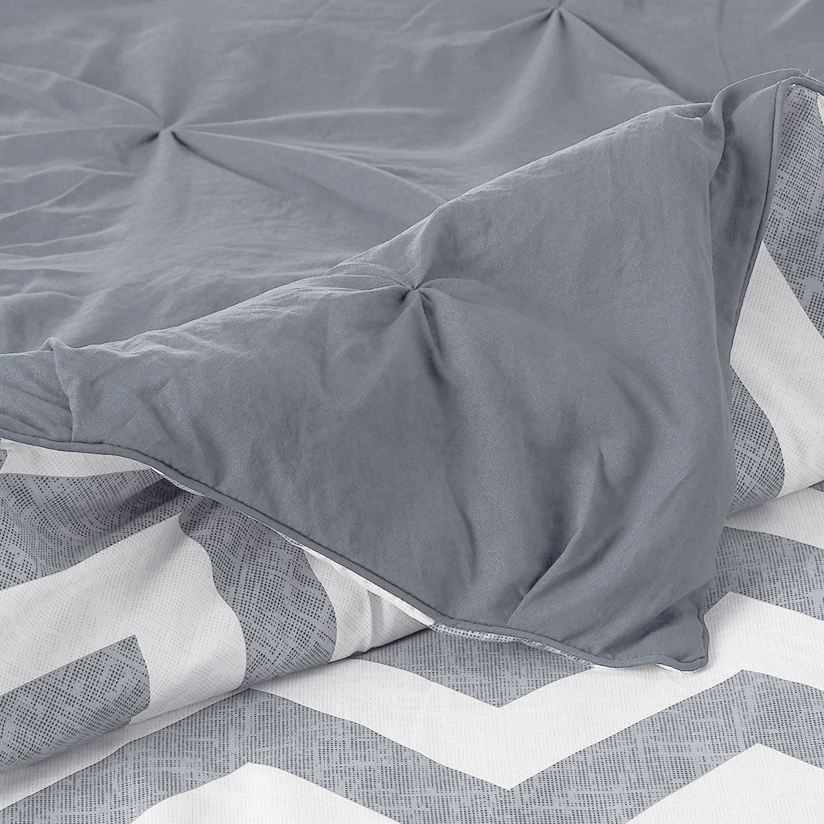 J Elliot Home Comforter Set | 6 Piece | Ella Grey | Single