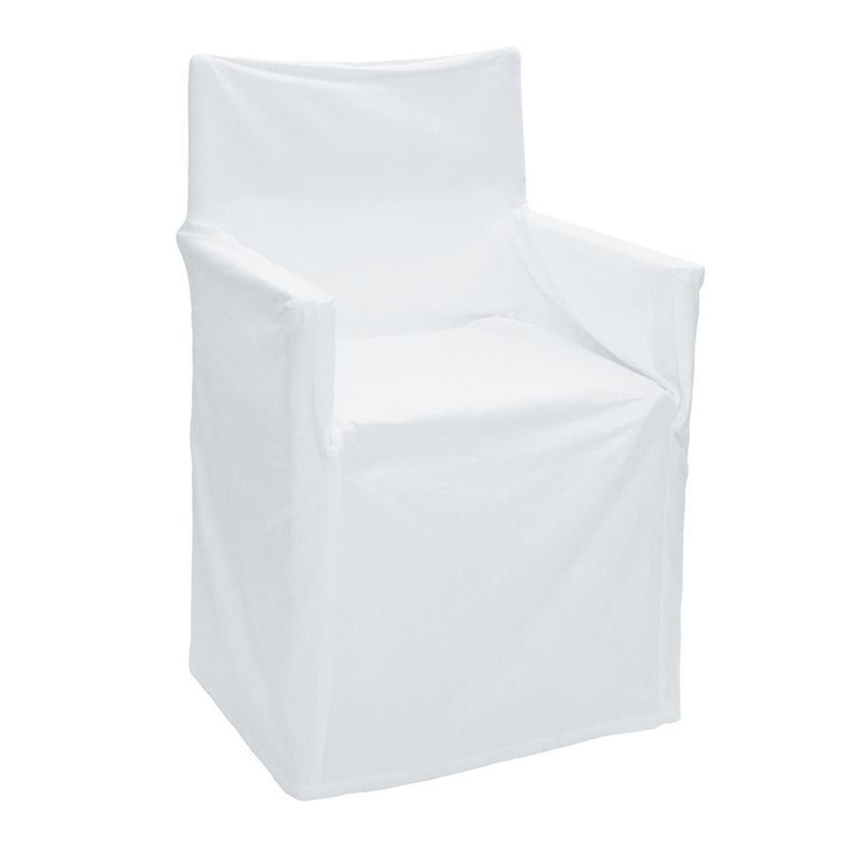 IDC Homewares Cotton Director Chair Cover | White