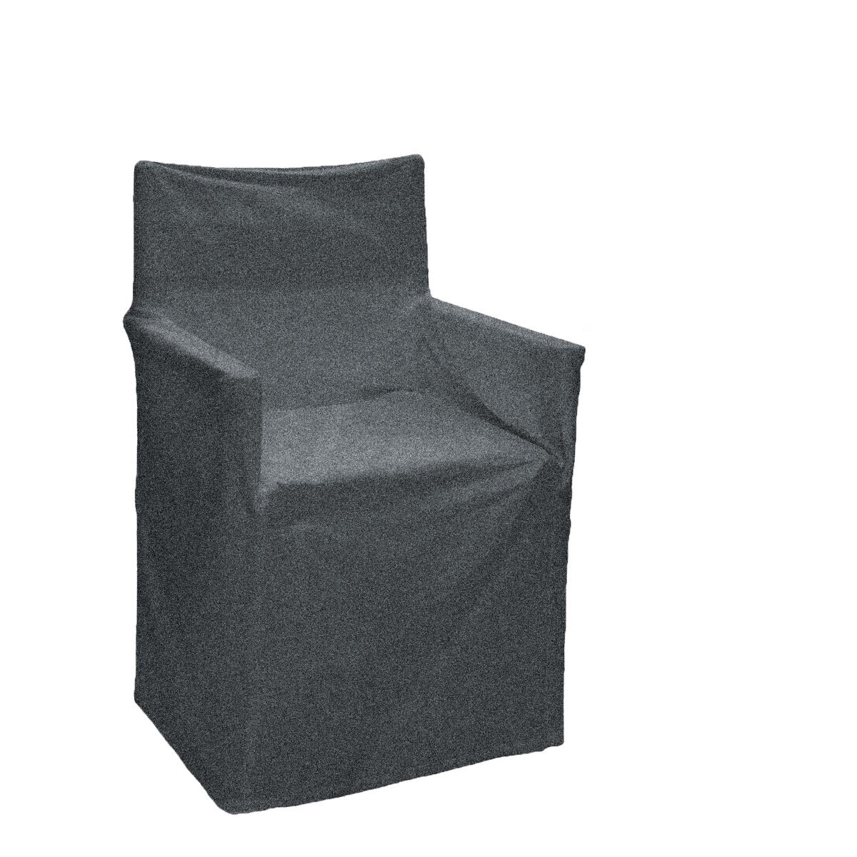 IDC Homewares Cotton Solid Director Chair Cover | Charcoal