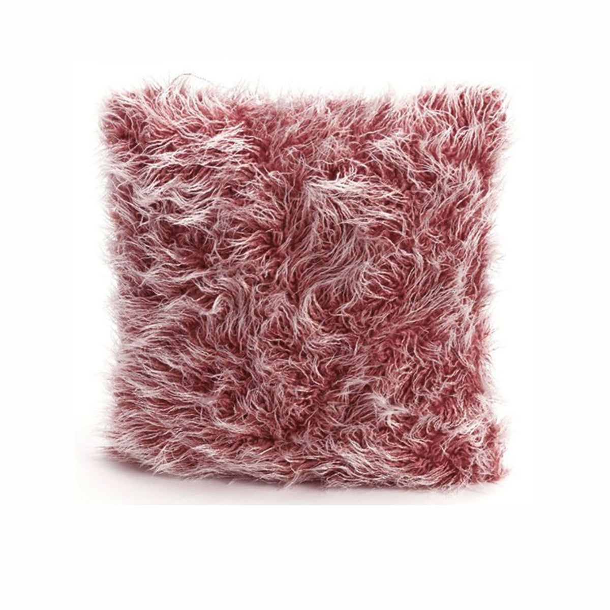 IDC Homewares Virginia Mohair Cushion | Red & White