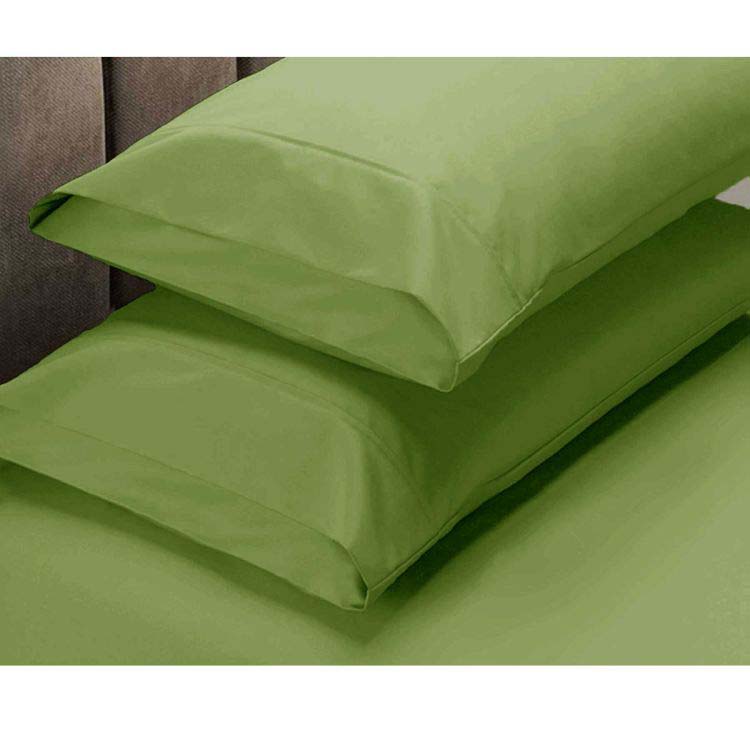 Apartmento 225TC Fitted Sheet Set | King | Lime | Plus 2 Pillowcases