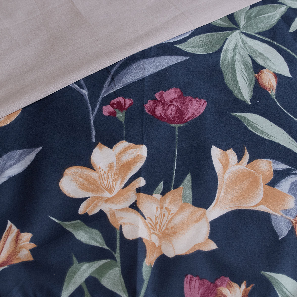 Ardor 250TC Ariana Floral Cotton Sateen Quilt Cover Set | Queen