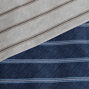 Ardor 250TC Oliver Stripes Cotton Sateen Quilt Cover Set | King