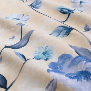 Ardor Peach Blossom Printed Quilt Cover Set | King
