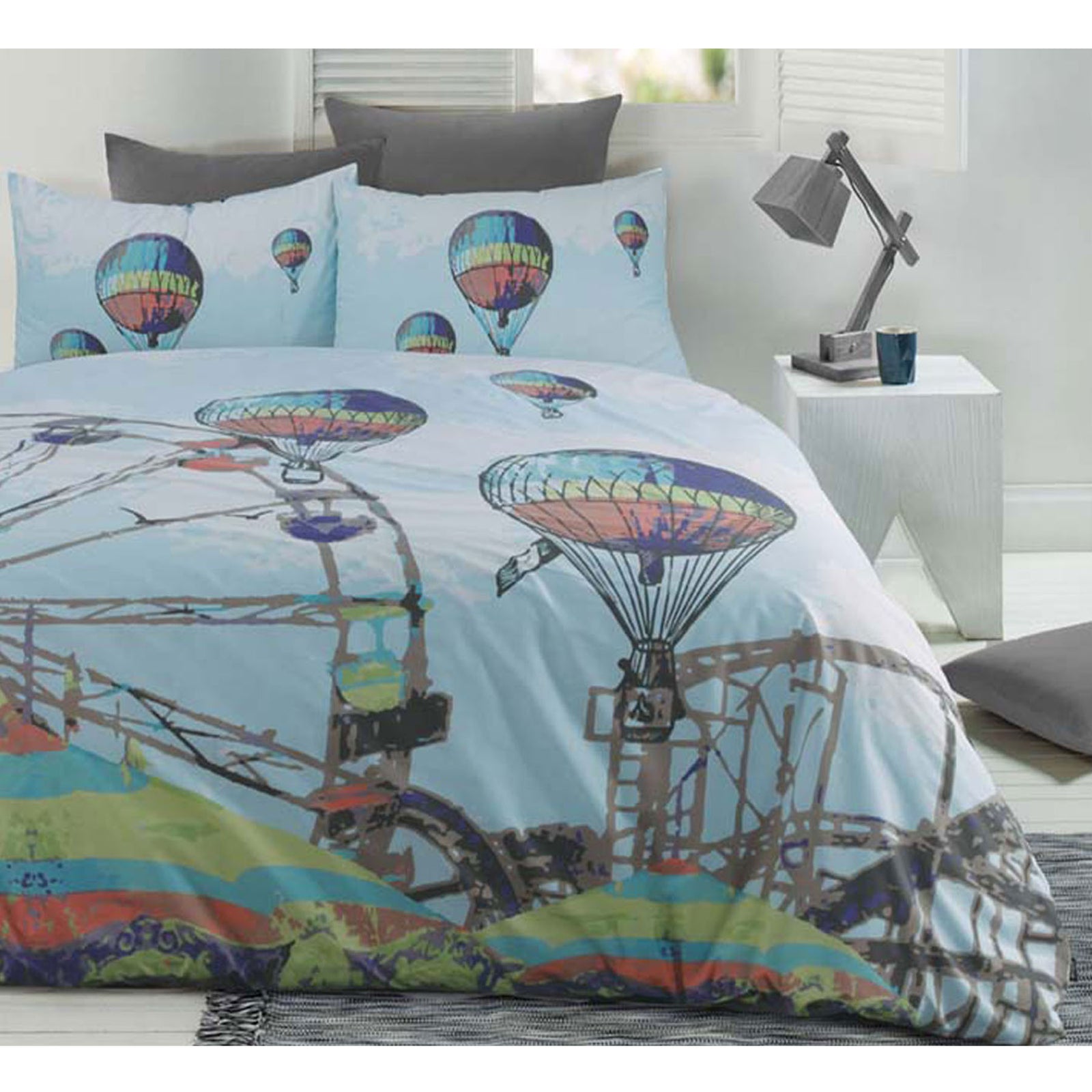 Retro Home Quilt Cover Set | Carnival | King