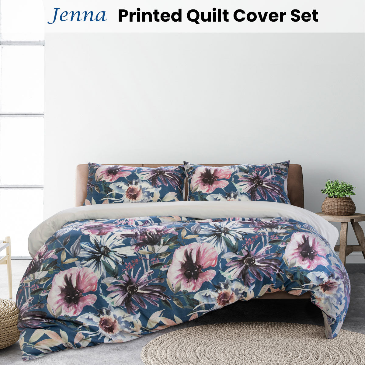 Ardor Jenna Printed Quilt Cover Set | King