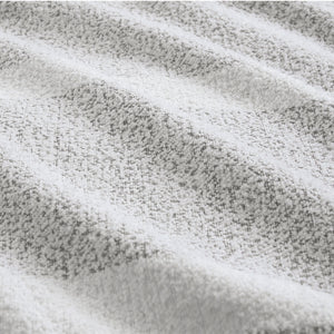 Ardor Liam Chenille Textured Grey Quilt Cover Set | Double
