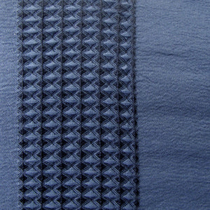 Ardor Seersucker Quilt Cover Set | Lisbon Indigo | Queen