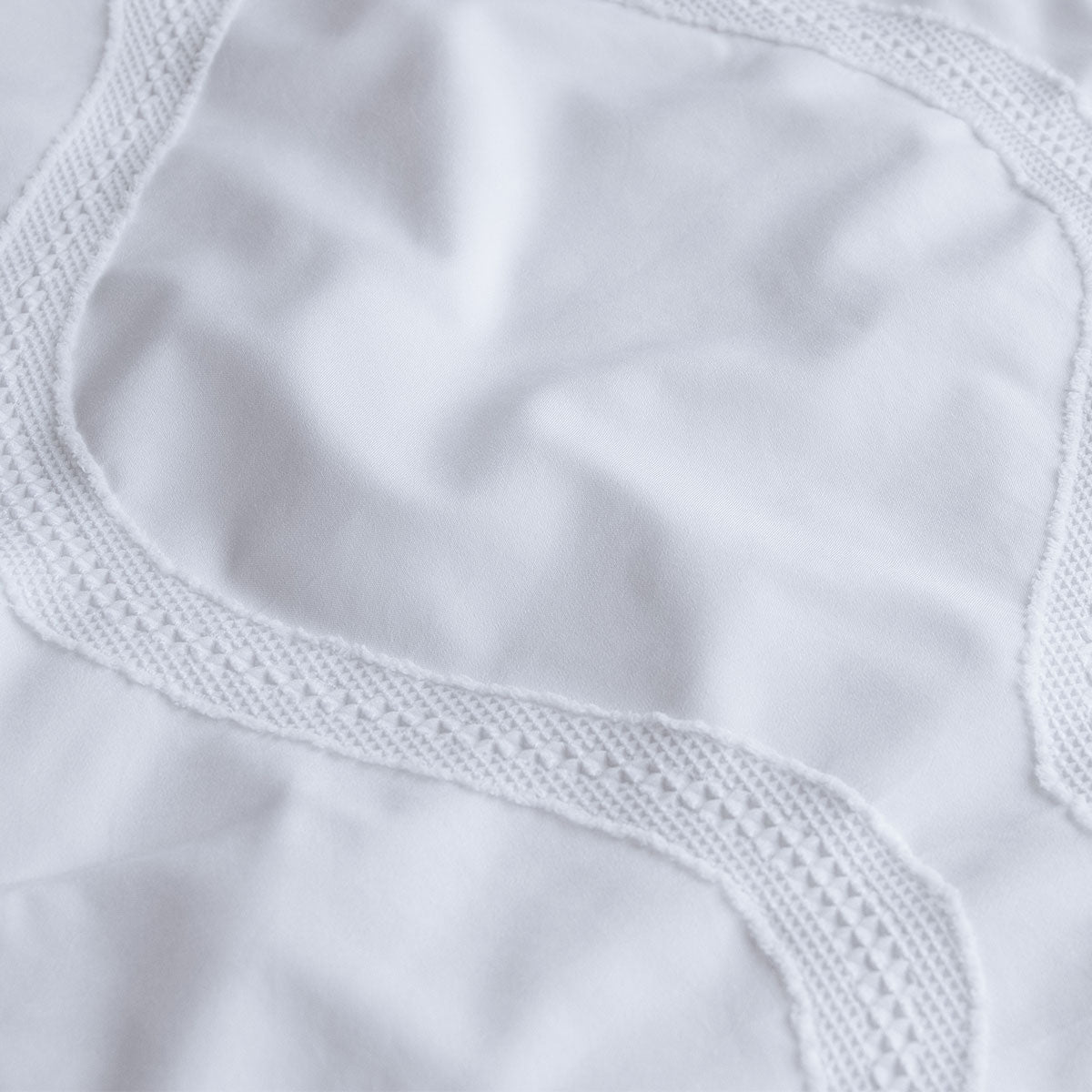 Ardor Lucy White Tufted Detail Quilt Cover Set | Double