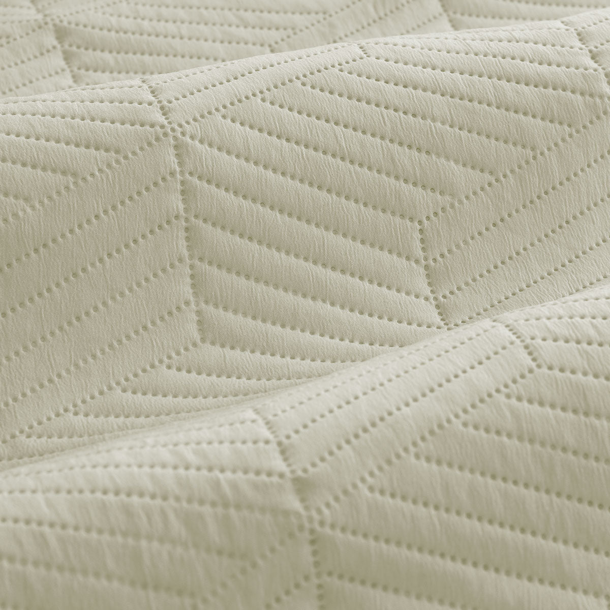 Ardor Maxwell Tan Embossed Vintage Washed Quilt Cover Set | King