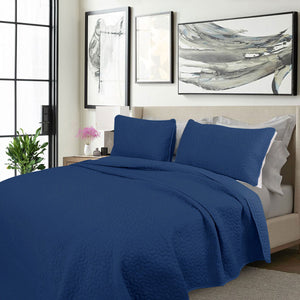 Shangri La 2000TC Nobility Cooling Embroidered 3-Piece Comforter Set | King