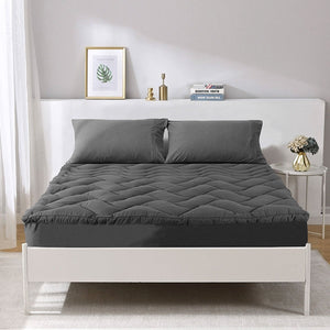 Ramesses 1000GSM Charcoal Mattress Topper | Queen Size