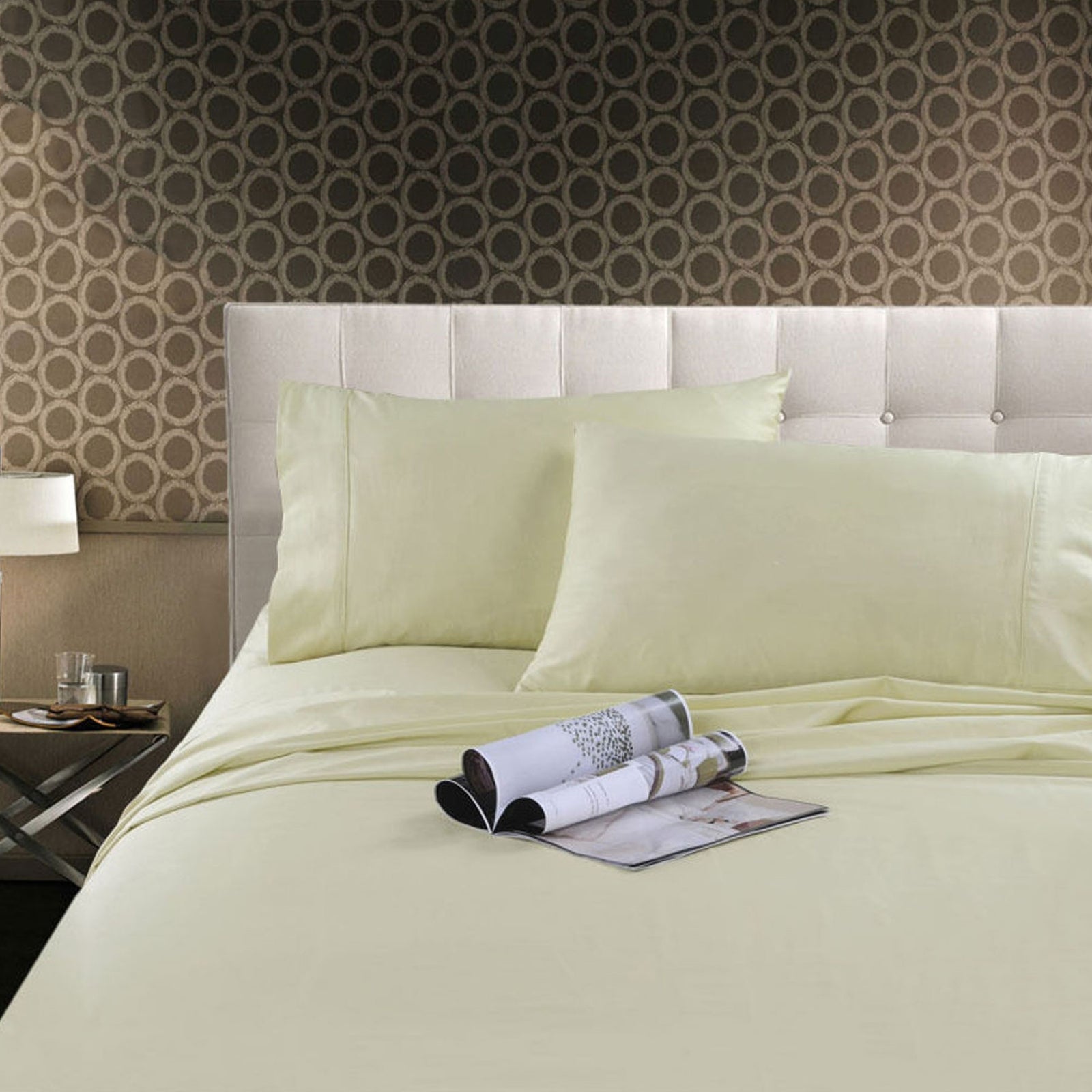 Kingtex 300TC Cotton Sheet Set | Cream | Single