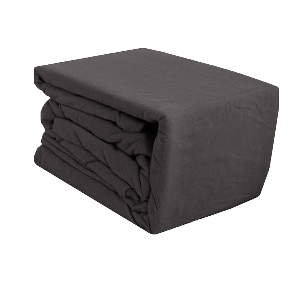 Ramesses Egyptian Cotton Flannel Sheet Set | Charcoal | Single