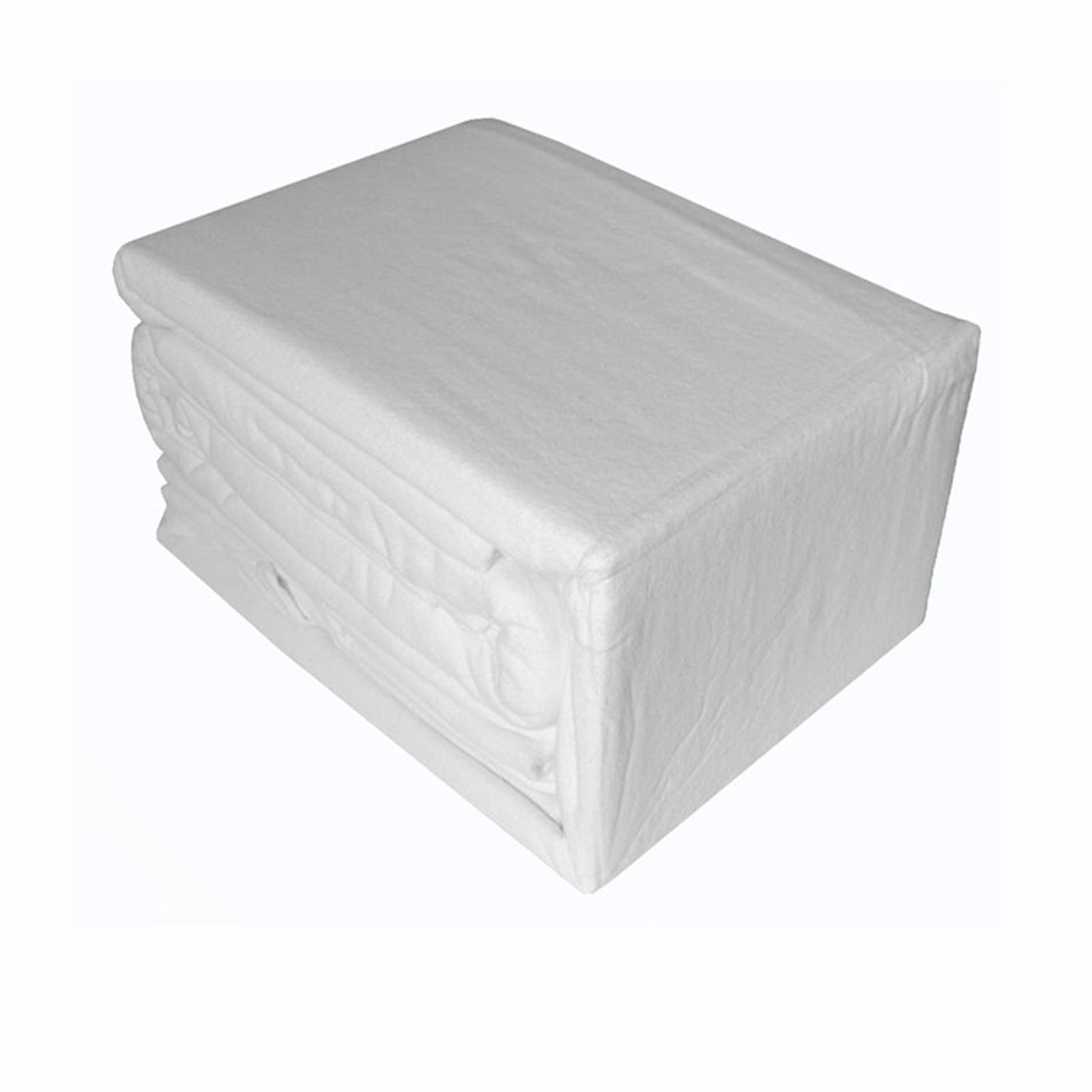 Ramesses Egyptian Cotton Flannel Sheet Set | White | Single