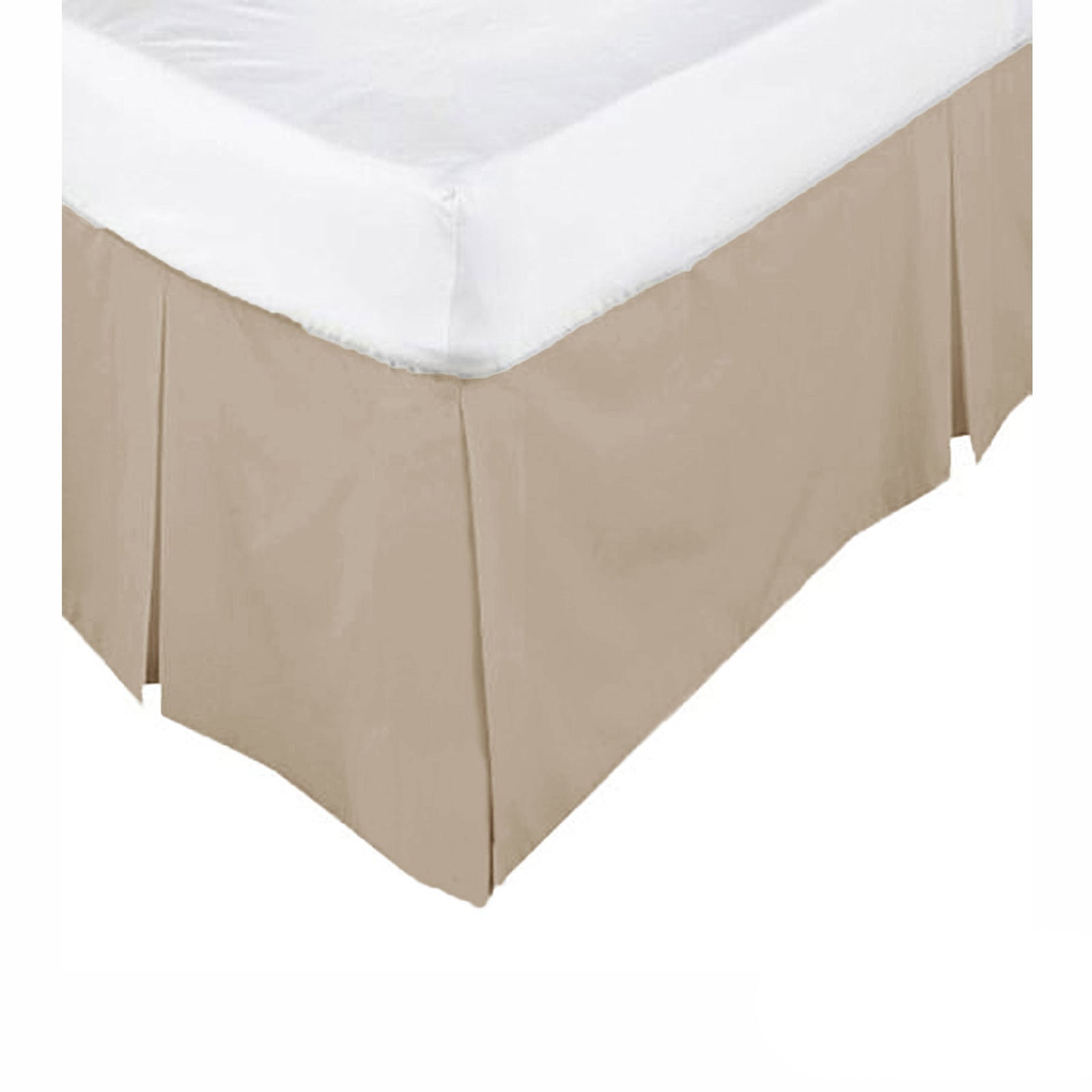 KINGDOM Box Pleated Valance | Linen | Double