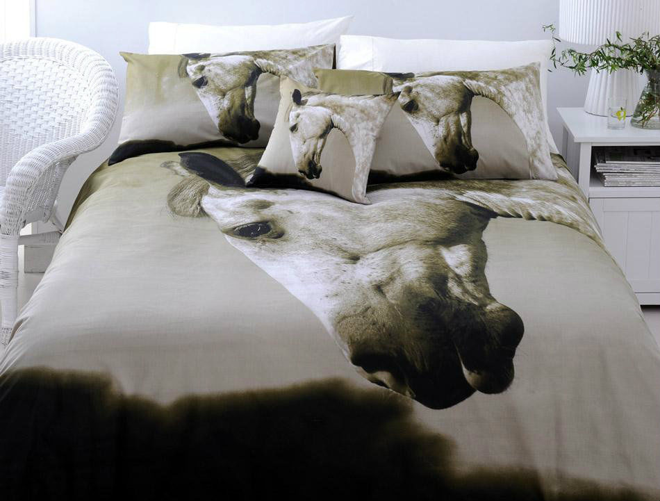 Just Home | Dapple Horse | Quilt Cover Set | King