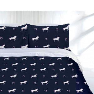Just Home | Horse Shoe | Quilt Cover Set | Double