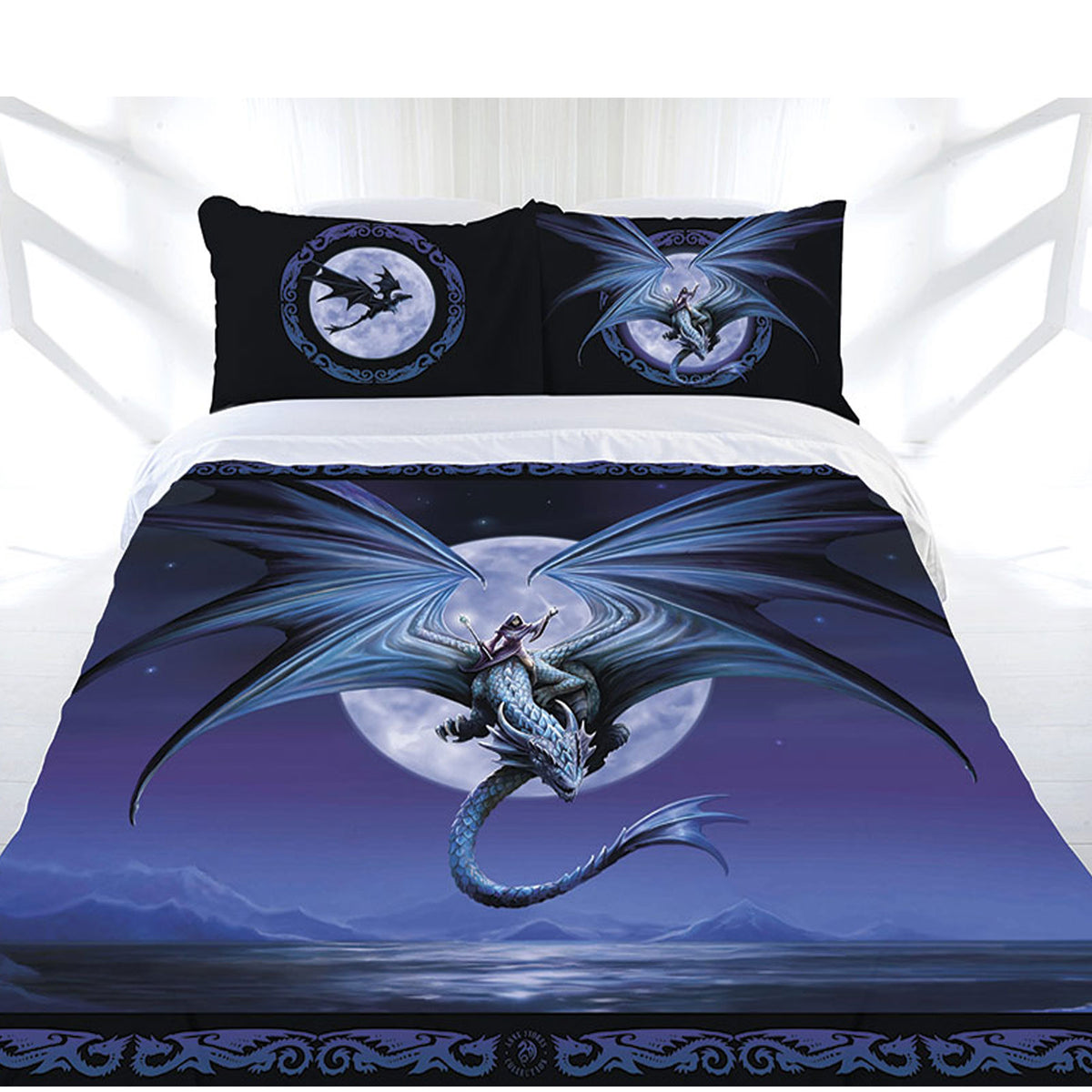 Anne Stokes | Moonstone | Quilt Cover Set | King
