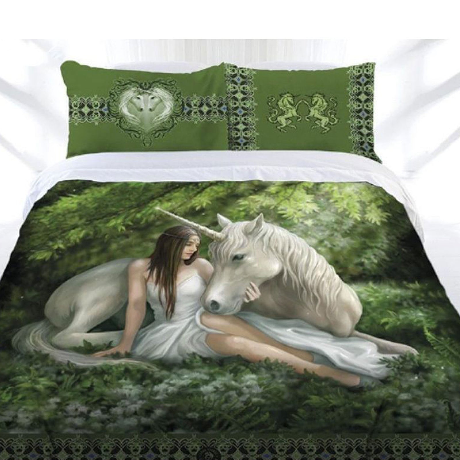 Anne Stokes | Pure Heart | Quilt Cover Set | King
