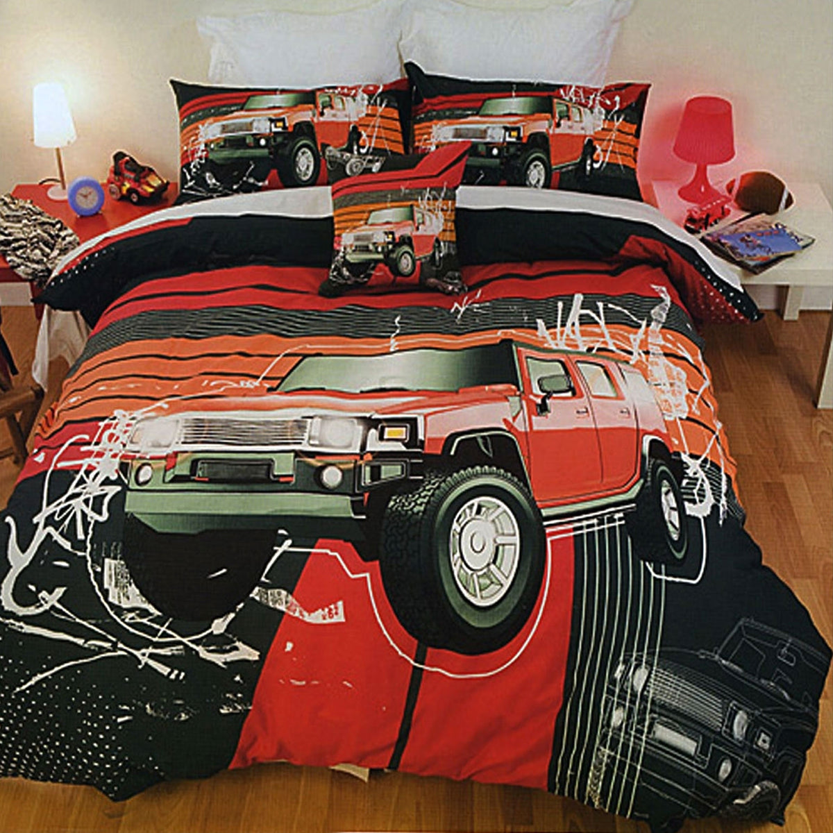 Just Home | Urban Explorer | Quilt Cover Set | Queen