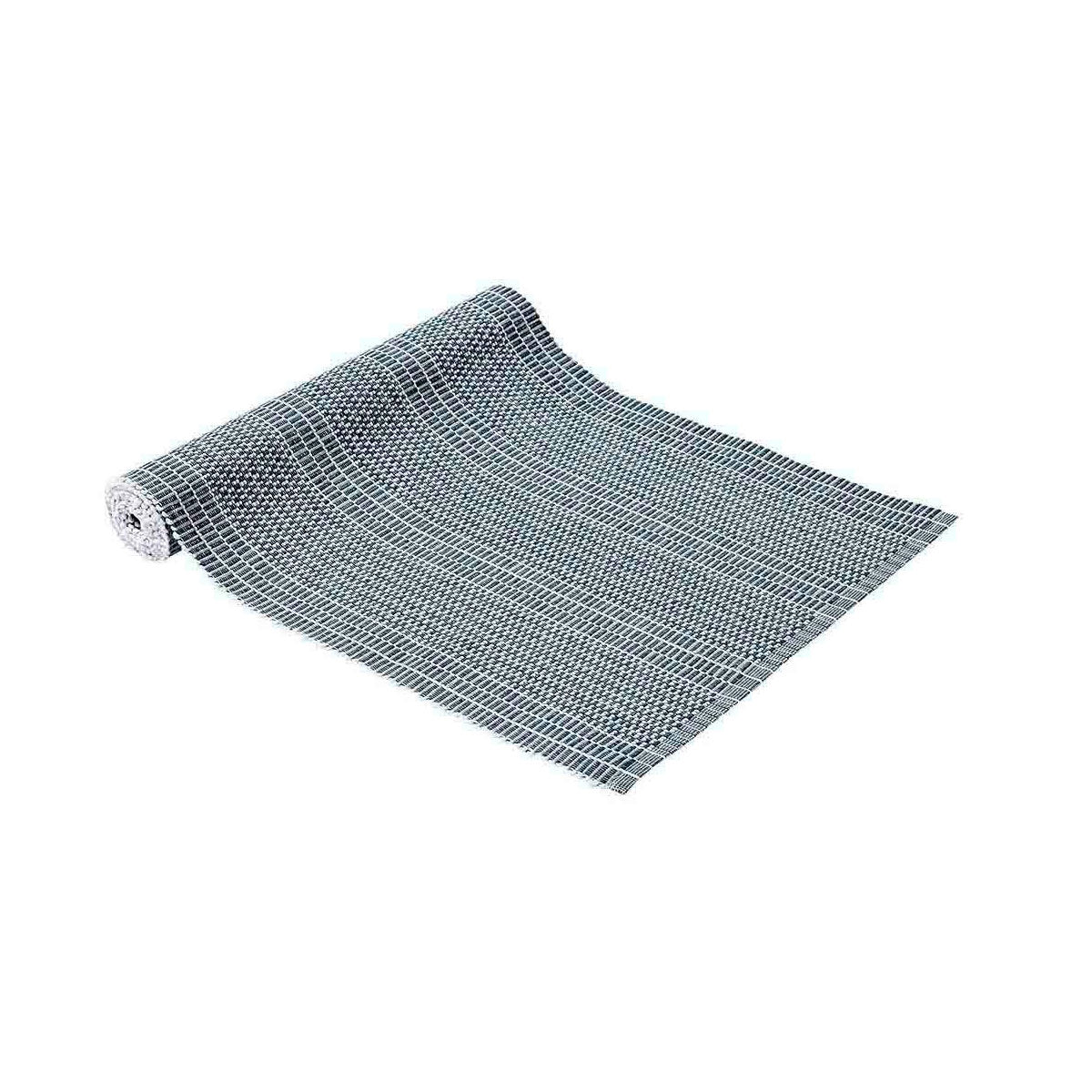 Ladelle Repose Ribbed | 100% Cotton Table Runner | Navy