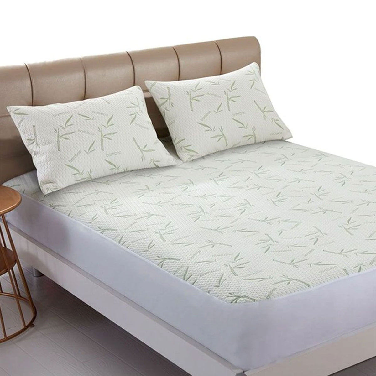 Alastairs Nature Basics | Bamboo Waterproof Mattress Protectors | Queen