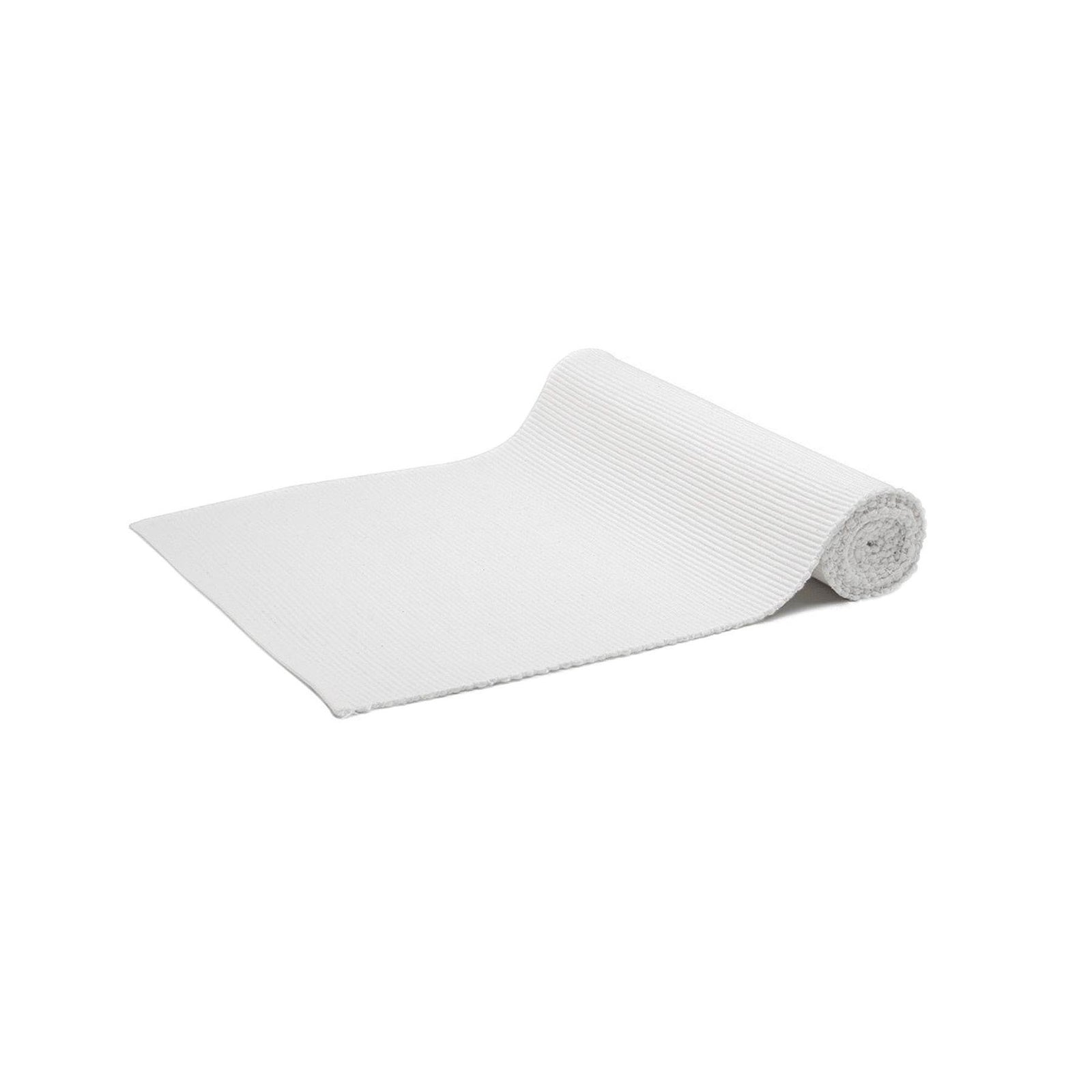 Rans Lollipop Cotton Ribbed Runner | White