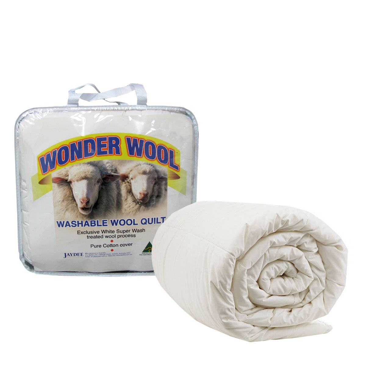 Washable Wool Quilt | 500GSM | Queen