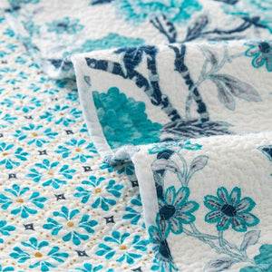 Lightly Quilted Coverlet Set | 100% Cotton | Delta | Queen | 230 x 250 cm
