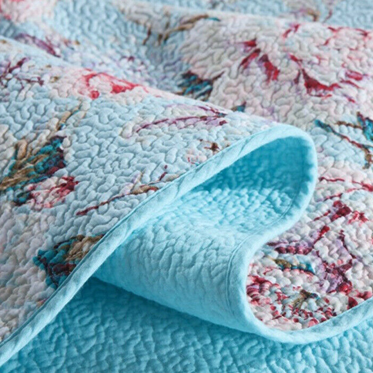 Lightly Quilted Coverlet Set | 100% Cotton | Tioman | Queen | 230 x 250 cm