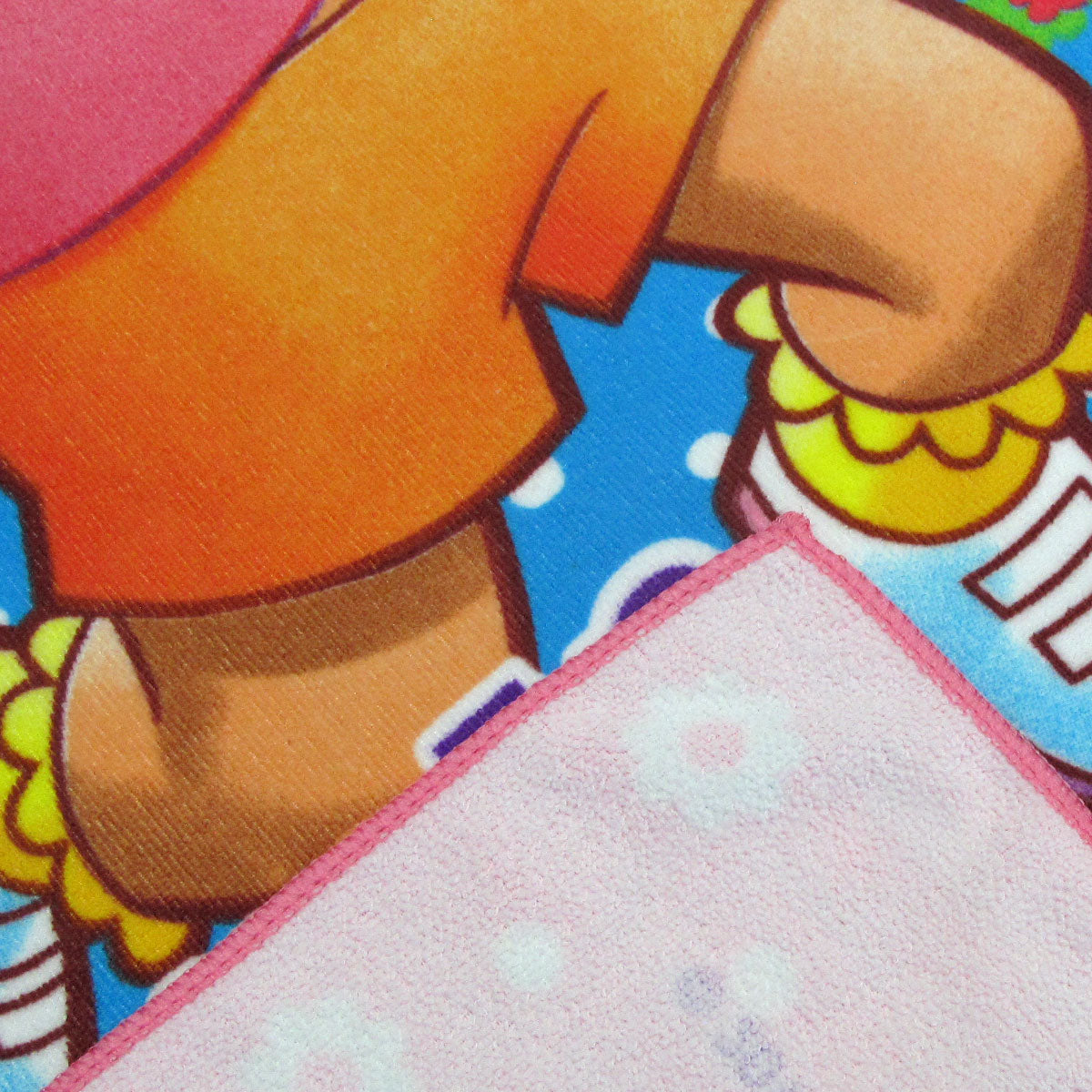 Bloomington | Dora the Explorer Rainbow Kids Cartoon Printed Microfiber Beach Towel | 70 x 137 cm