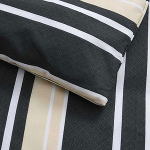 Jason Brighton Charcoal Quilt Cover Set | Double
