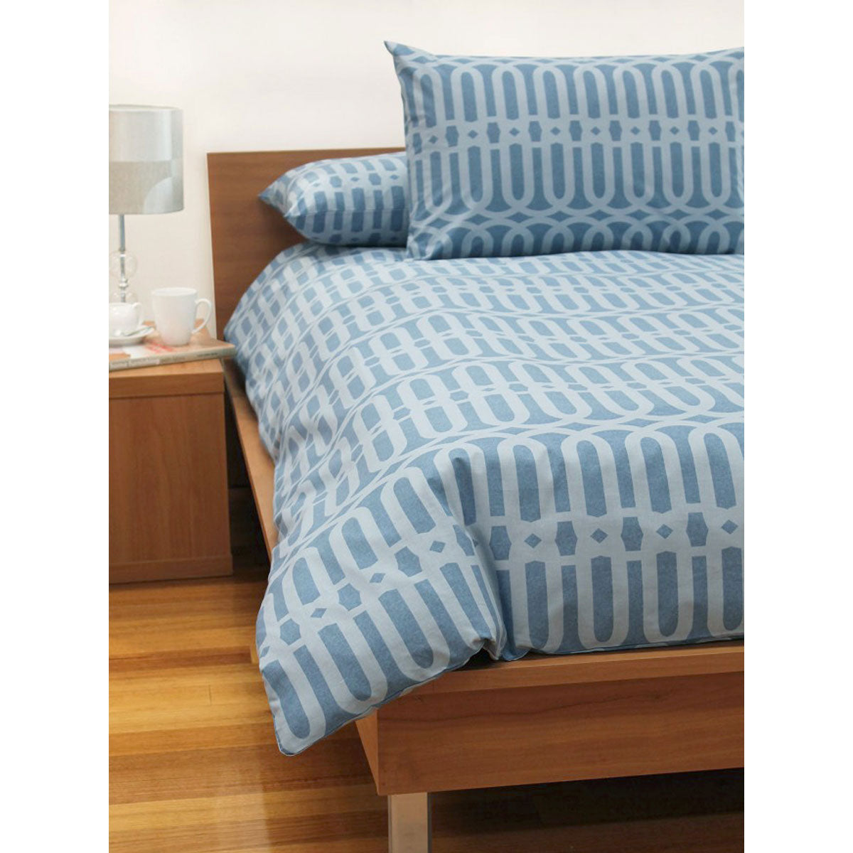 Jason Linx Denim Quilt Cover Set | King