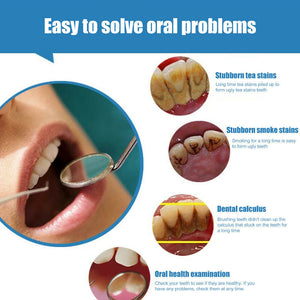 Stainless Steel Dental Tools Set | Oral Care Kit | Metal Storage Case Included