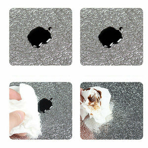 Aluminum Foil Sticker Self-Adhesive | Oil-proof Waterproof Kitchen Cabinet Wall (60300cm)