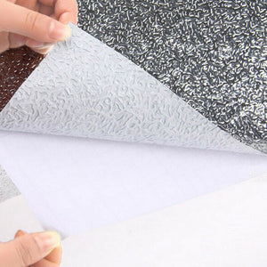 Aluminum Foil Sticker Self-Adhesive | Oil-proof Waterproof Kitchen Cabinet Wall (60*500cm)