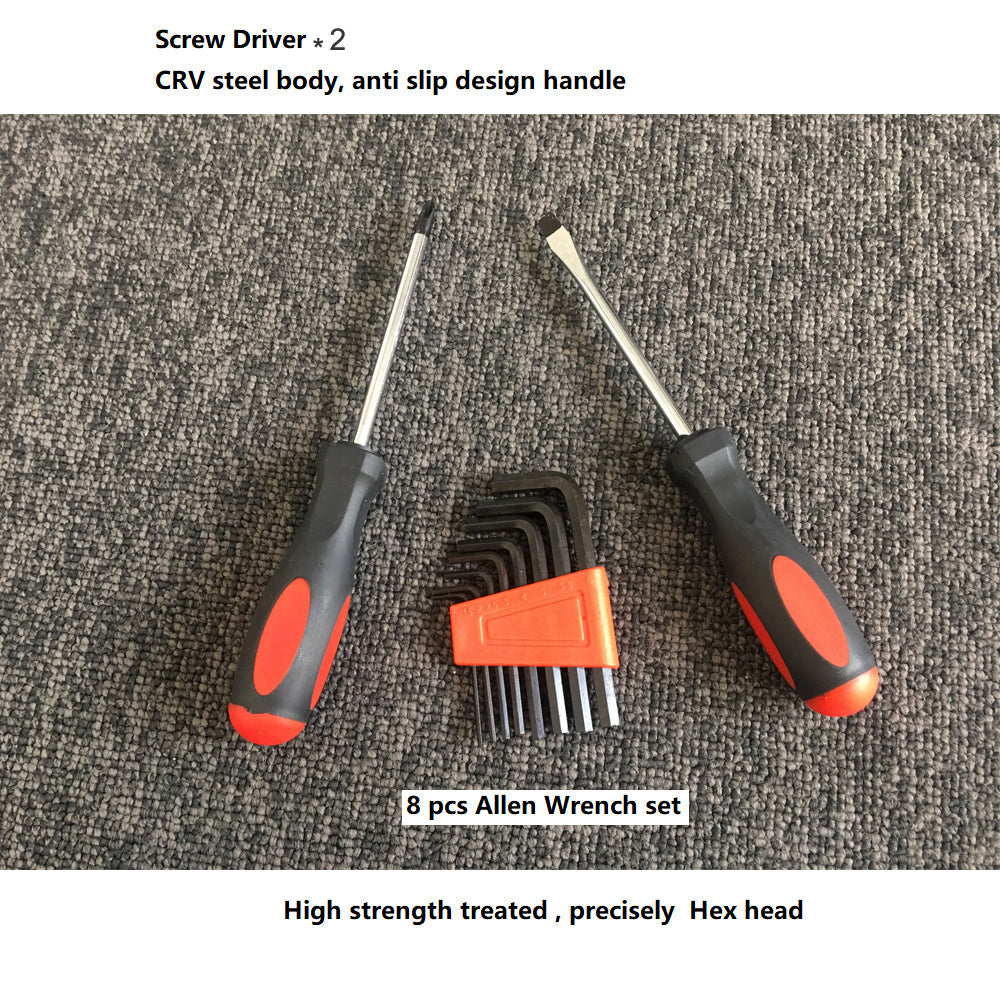 Household Hand Tool Set | 45-Piece | Home Office & Car Repair Kit