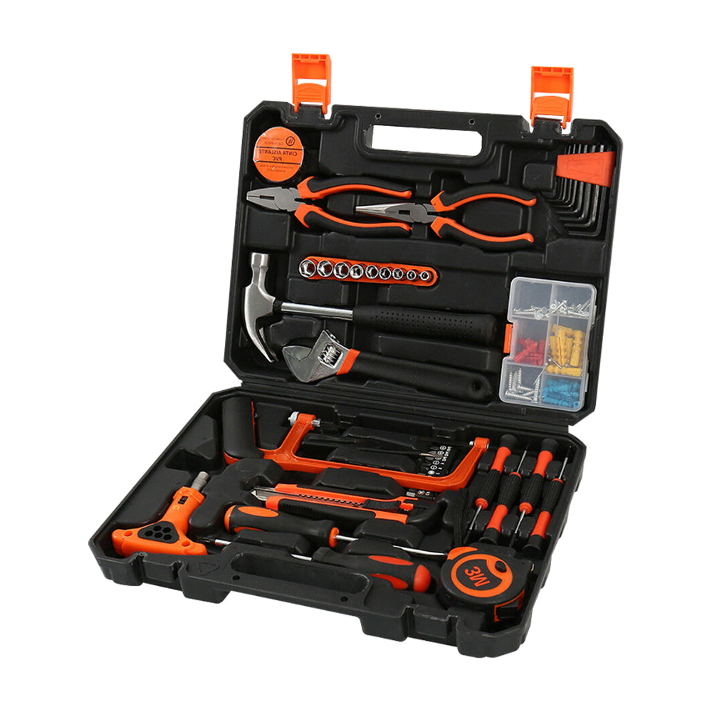 Household Hand Tool Set | 82-Piece | Home Office & Car Repair Kit
