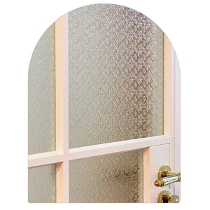 3M Privacy Glass Film Sticker | Static Cling Window Decals Glass Film (Begonia, 60300cm)