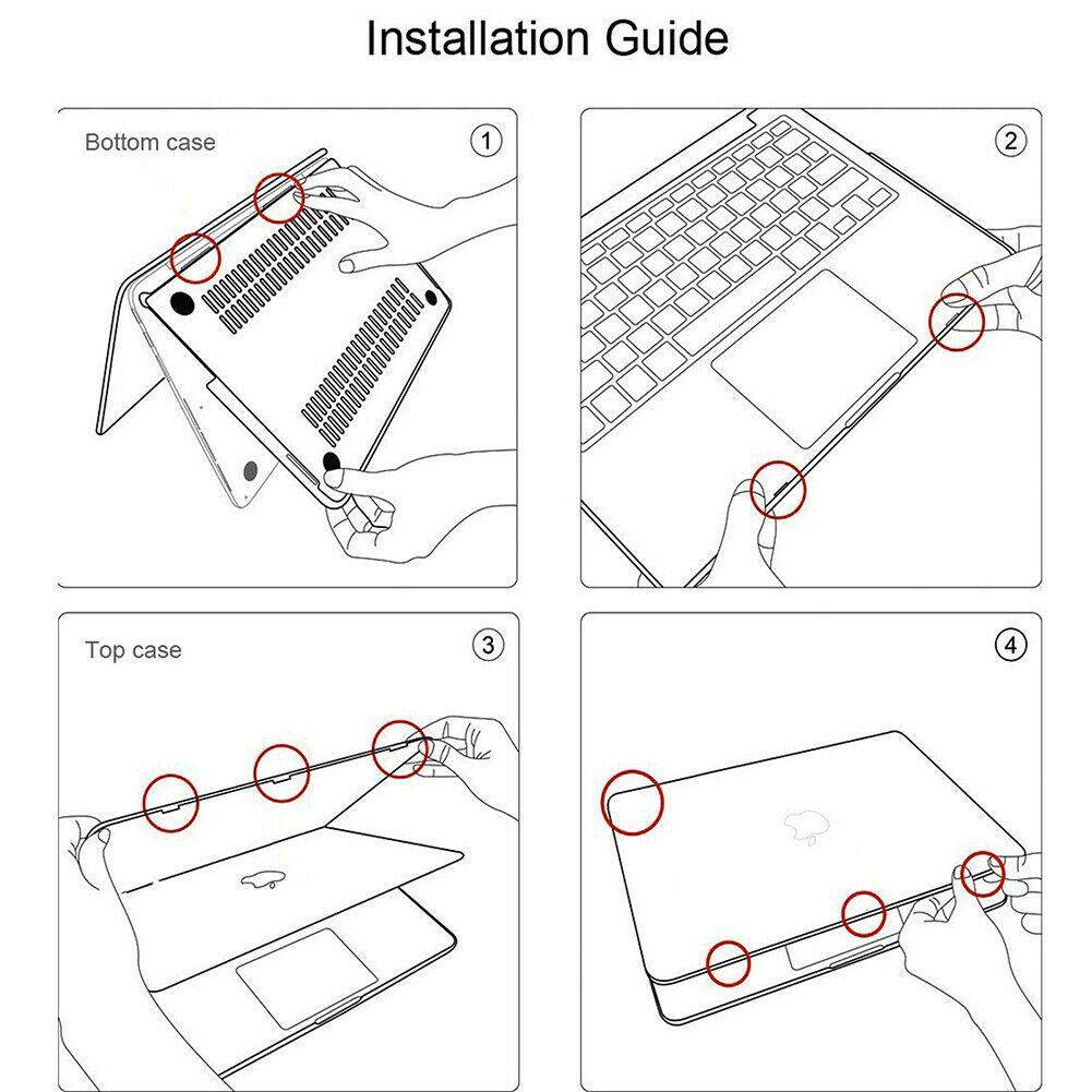 Premium High-Quality 13.3'' Crystal Clear Case | For 2021 New MacBook Air A2337 A2179 A1932