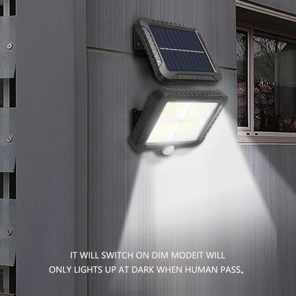 Solar Powered Light Patio Outdoor Motion Sensor Wall Lamp | Energy-Efficient Outdoor Lighting
