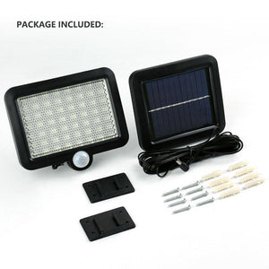 Solar Powered Light Patio Outdoor Motion Sensor Wall Lamp | Energy-Efficient Outdoor Lighting