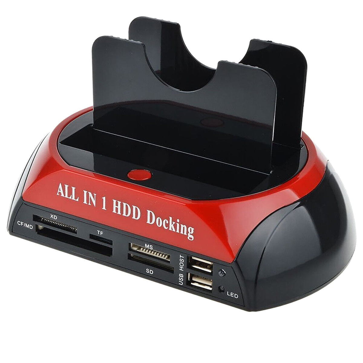 All-In-One Docking Station USB | Dual-Bay Hard Drive | 2.5" | 3.5" IDE SATA SSD | Card Reader