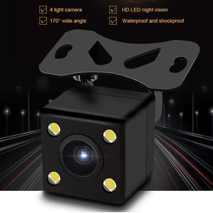 4LED Car Rear Camera | Auto Parking Monitor | Night Vision | IP67 Waterproof | 5.5m Cable