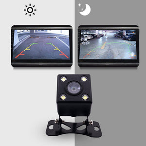 4LED Car Rear Camera | Auto Parking Monitor | Night Vision | IP67 Waterproof | 5.5m Cable
