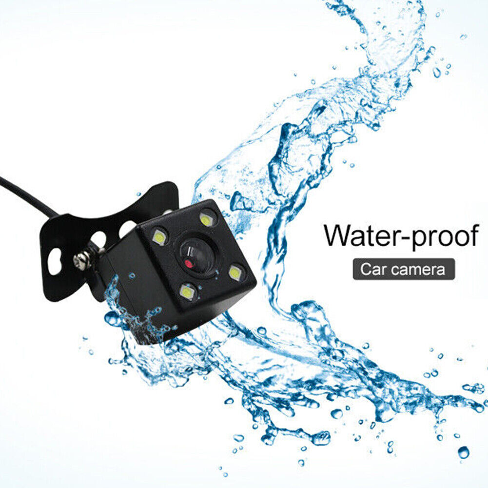 4LED Car Rear Camera | Auto Parking Monitor | Night Vision | IP67 Waterproof | 5.5m Cable